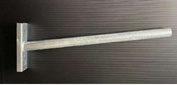 Brazo Mural Recto Inclinado D.60