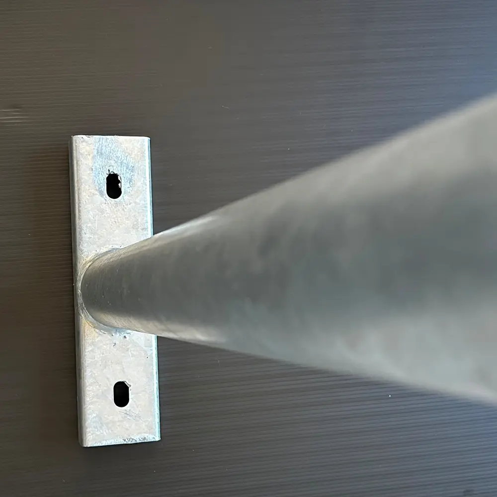 BRAZO D.48X500 RECTO SIN GANCHO GALVANIZADO 2