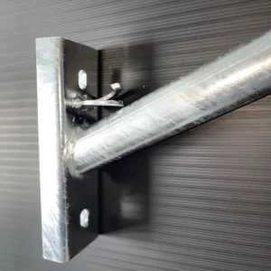 Brazo mural D.48 curvado con gancho 2